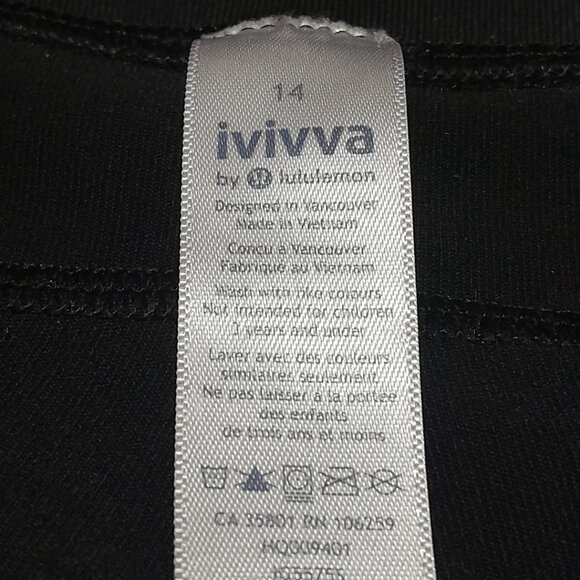 Girl's ivivva by Lululemon leggings - Picture 2 of 4